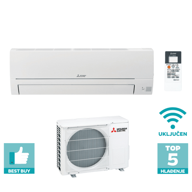 Mitsubishi Electric Standard Eco Inverter 4.2 kW - MSZ-HR42VFK/MUZ-HR42VF